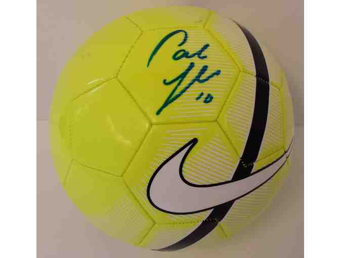 Carli Lloyd Autographed Soccer Ball