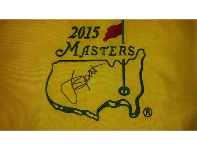 Jason Spieth Autographed 2015 Masters Flag