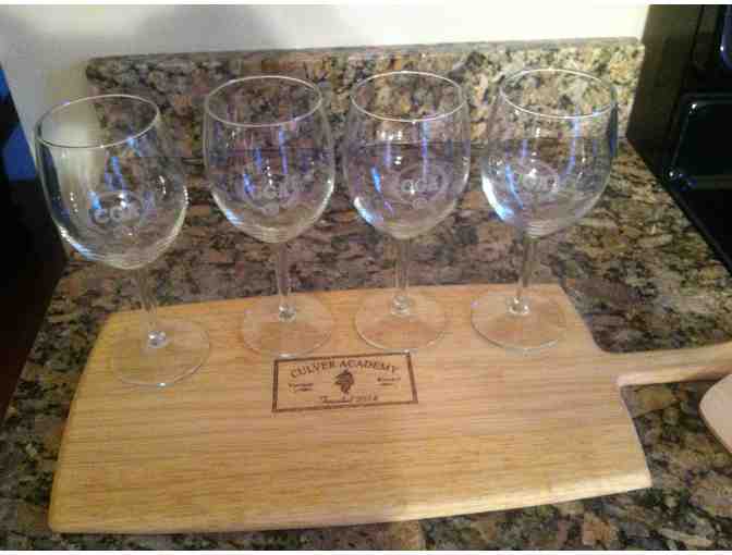 CGA Wine Glasses Gift Basket