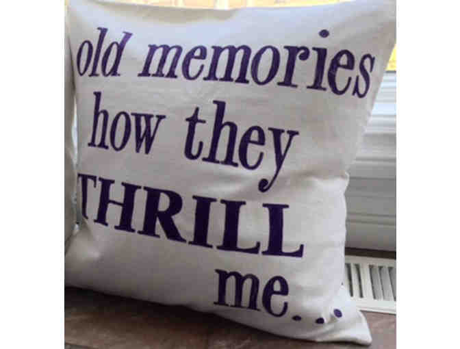 Tower 2015 Pillow -- Old Memories how they THRILL me.