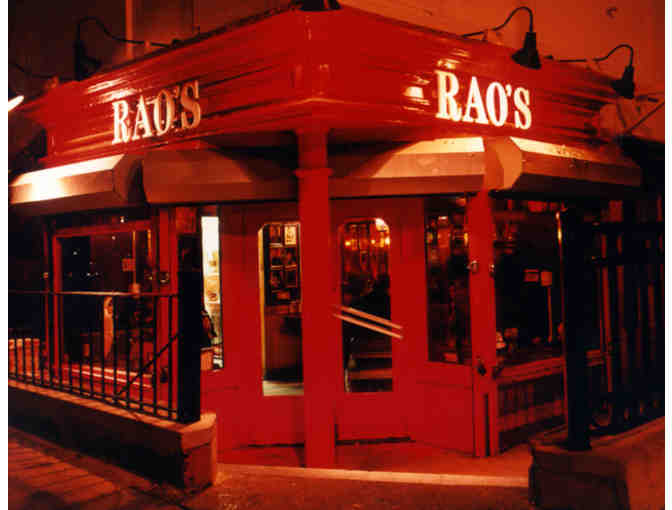 In-Home Dining Experience from the World Renowned Chef at Rao's for (10)!