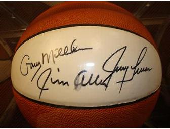 1960 Ohio State University National Championship Team Autographed Commemorative Basketball