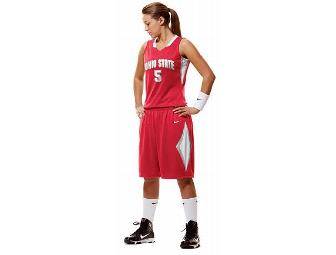 Authentic Nike Ohio State Women's Basketball Uniform #25