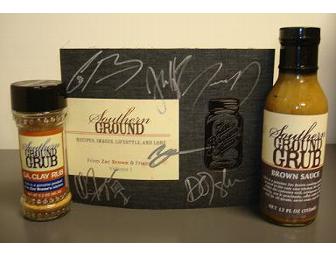 Zac Brown Band Southern Ground Grub Cooking Bundle w/ Autographed Cook Book