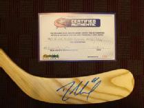 Columbus Blue Jackets Rick Nash Autographed Hockey Stick