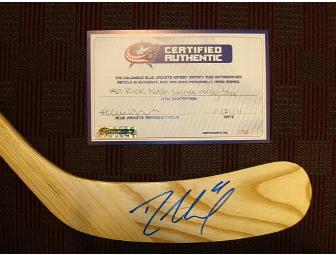 Columbus Blue Jackets Rick Nash Autographed Hockey Stick