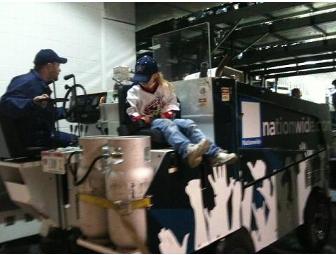 Columbus Blue Jackets Zamboni Ride & 2 Tickets for 2/21/12 Game