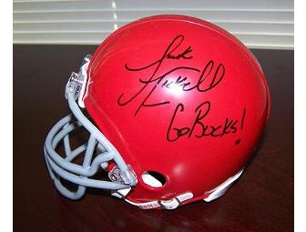 Luke Fickell Autographed Riddell Ohio State 1942 Tribute Mini-Helmet