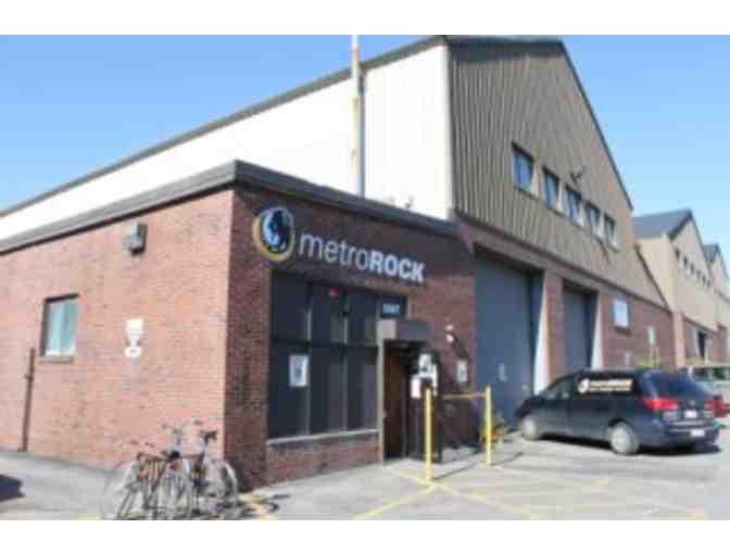 Metro Rock ROPES CHALLENGE - 2 entries