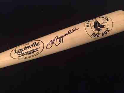 Authentic signature Bat JEFF BAGWELL 1989 Minor League New Britain Red Sox