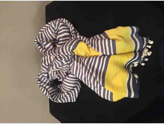 Stella & Dot Scarf + a friendly soiree