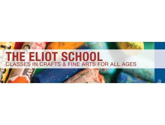Eliot School of Fine & Applied Arts $100 gift certificate