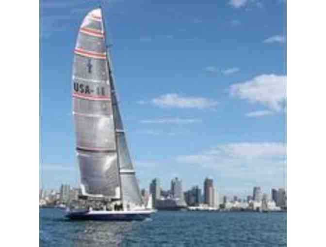 America's Cup Yacht Sailing