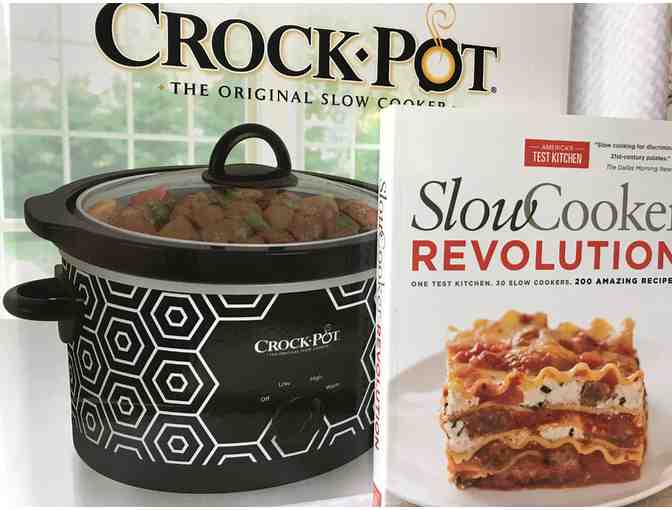 Slow Cooker Crock Pot and Recipe Book