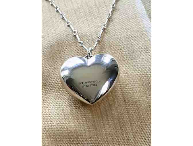 Tiffany & Co. Sterling Silver Large Heart Pendant - Retired