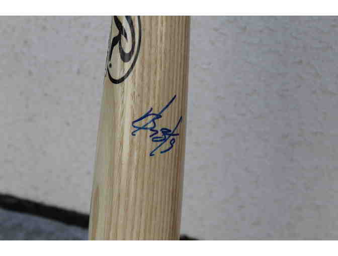 Brandon Belt Autographed Bat