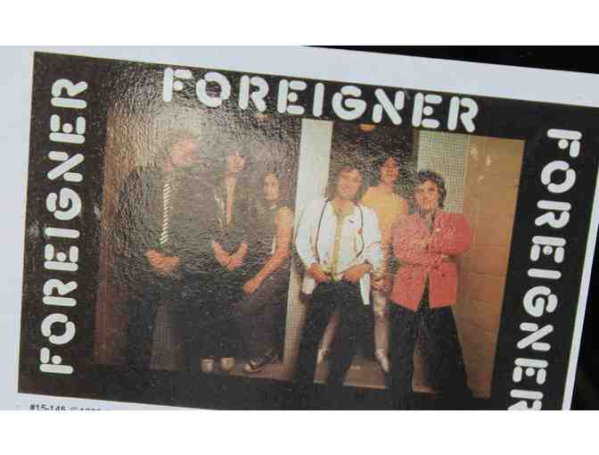 Foreigner autographed Les Paul guitar
