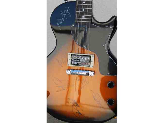 Foreigner autographed Les Paul guitar