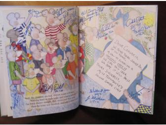 A copy of House Mouse Senate Mouse with over 200 congressional signatures!