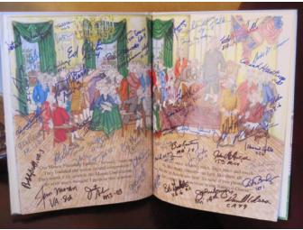 A copy of House Mouse Senate Mouse with over 200 congressional signatures!