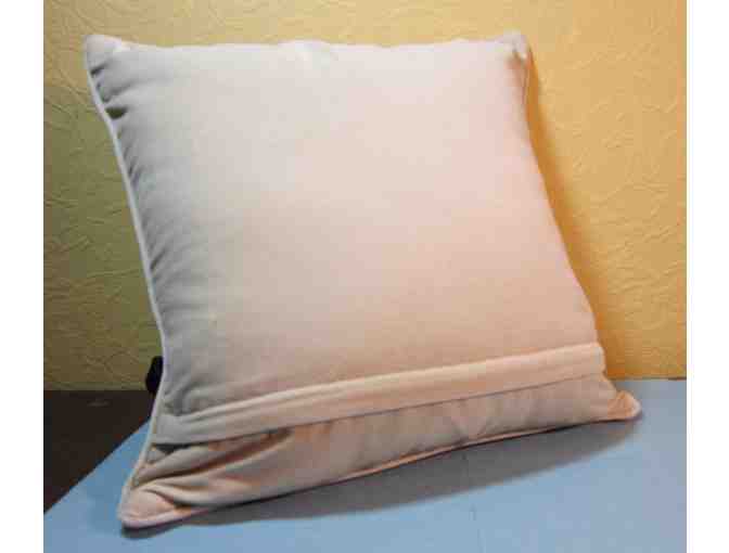 Needlepoint Accent Pillow - Maltese