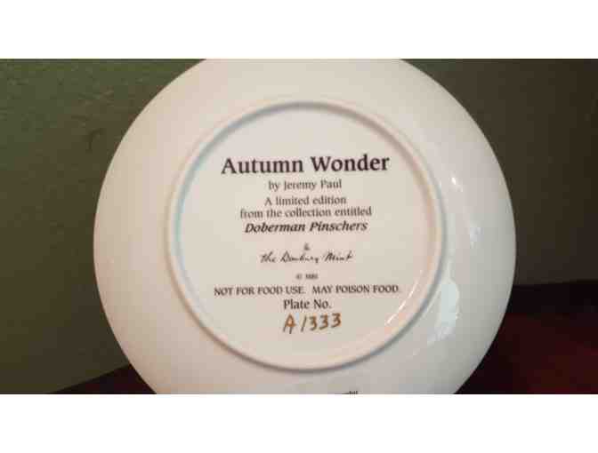 Autumn Wonder Collectors Plate