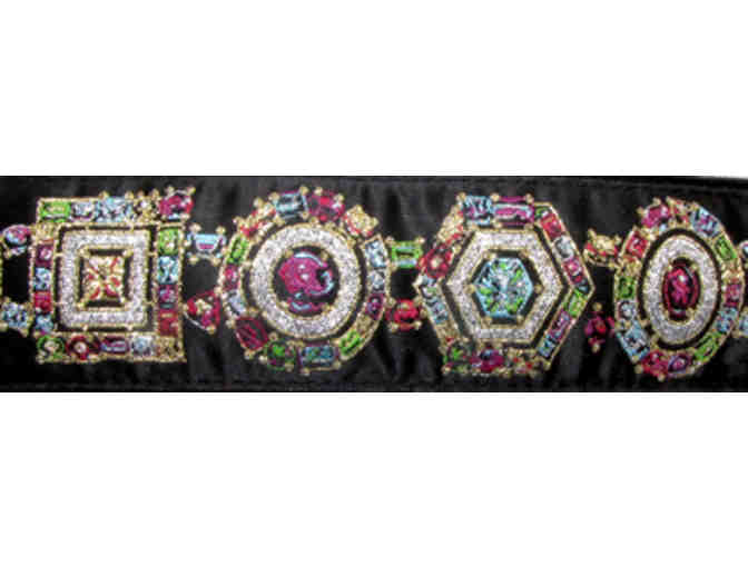 Crown Jewels Jacquard Ribbon Collar & a Bonus!