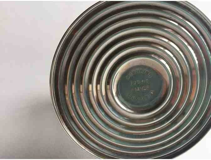 One pair of Duchin Sterling candlesticks