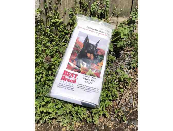 Seasonal Doberman Flags