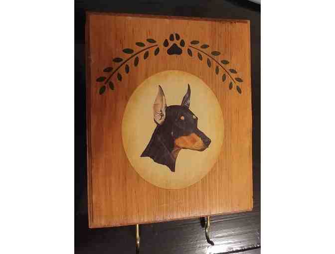 Doberman Key Holder