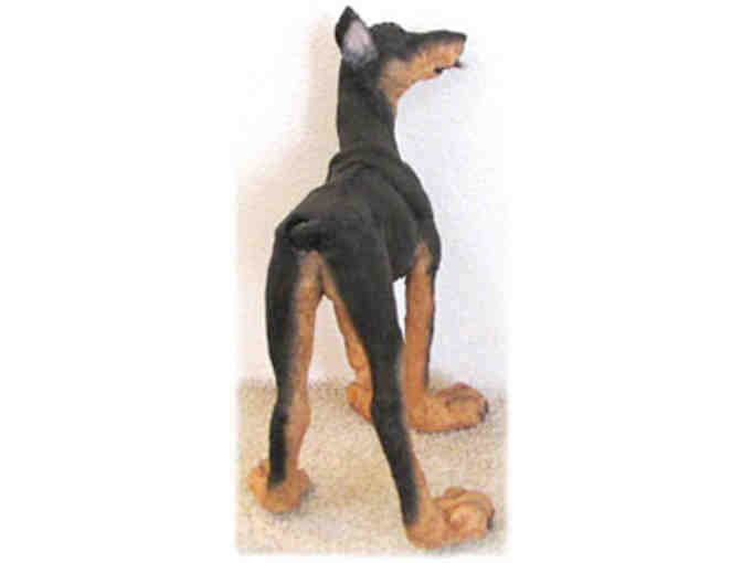 Doberman Caricature Statue By A Breed Apart