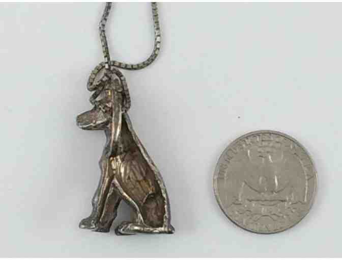 Necklace - Puppy in a sit
