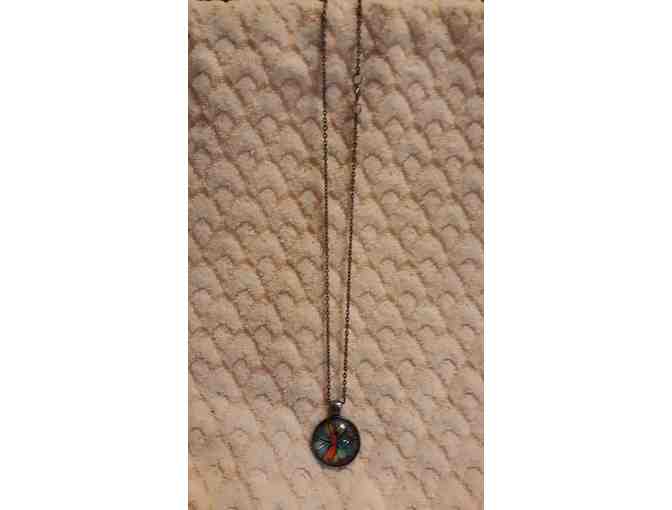Psychedelic Pendant Necklace