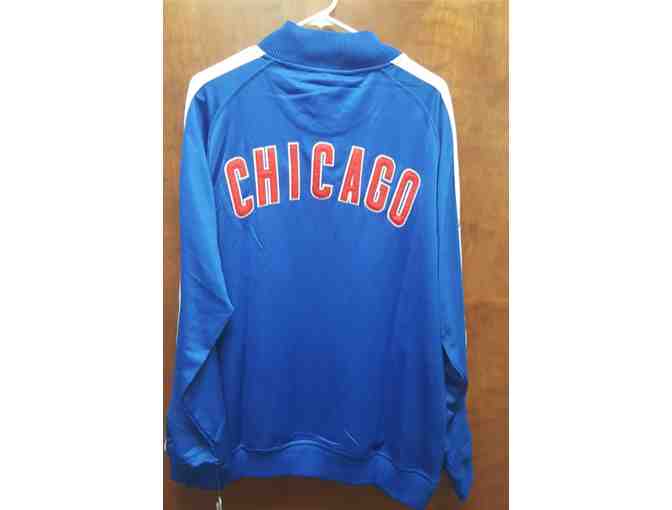 Chicago Cubs Stitches Fashion Full-Zip Track Jacket Size LARGE