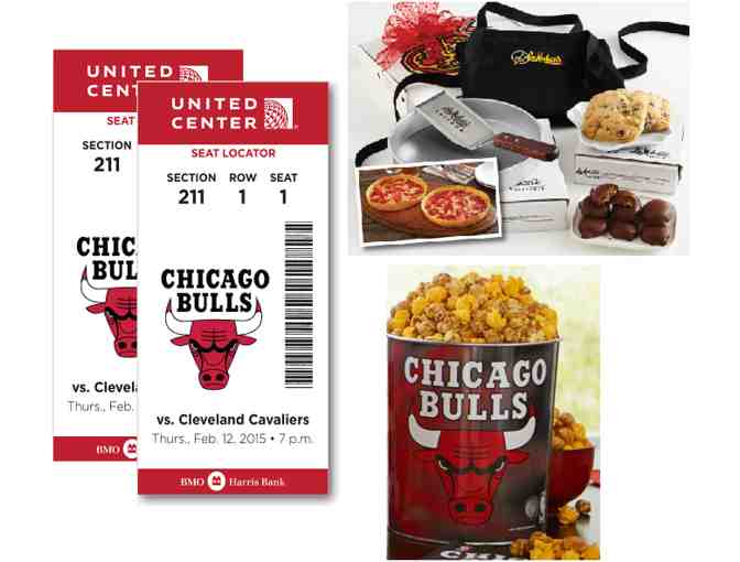 Two (2) Chicago Bulls Tickets + Taste of Chicago Gifts