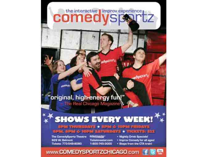 ComedySportz Theatre Tickets for Four