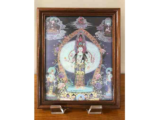 Avilokateshvara Print signed by Ad.zom Rinpoche