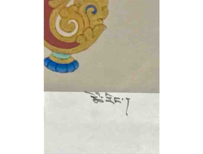 AR Thangka Print with Signature by Ang Tsherin Sherpa