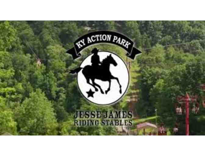 Kentucky Action Park Ziplining Certificate