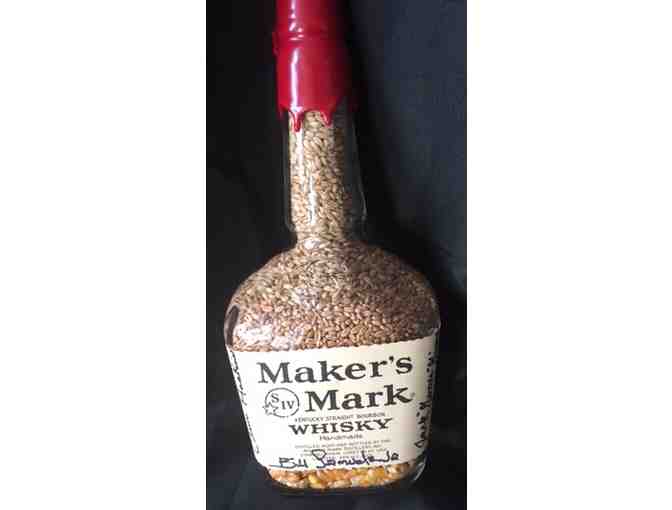 Autographed Maker's Mark Bottle