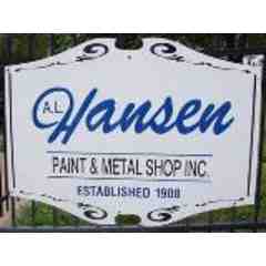 Sponsor: A.L. Hansen Paint and Metal Shop