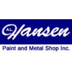 Sponsor: A.L. Hansen Paint & Metal Shop