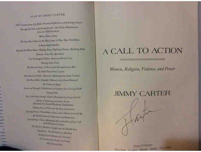 Jimmy Carter 'A Call to Action' signed book
