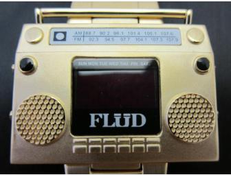 Stay in Time with the Beat: Gunmetal Boombox FLuD Watch