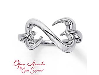 Keep Your Heart Open: Open Hearts by Jane Seymour Ring