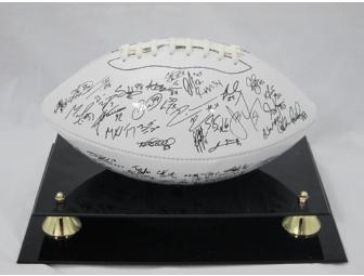 A True Touchdown: Team Autographed Pittsburgh Steelers Ball