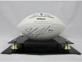 Lights Out! Shawne Merriman Autographed Football