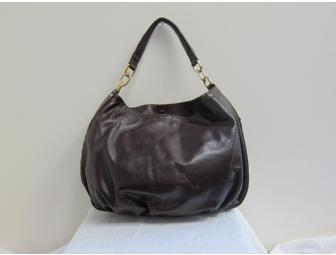 Stunning Stuart Weitzman Brown Leather Handbag
