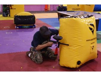 Paintball Fun, None of the Mess: Party for 10 at KJ's ReBall Arena