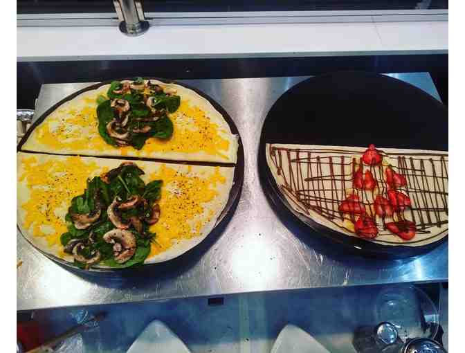 Gift Certificate from Le Paris Dakar for Savory and Sweet Crepes